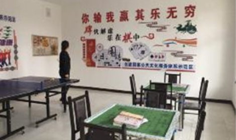 新城区文体广电局为各社区文化站、农村文化室精心设计文化墙