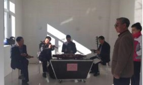 创建文明和谐新农村赴各村进行业务指导
