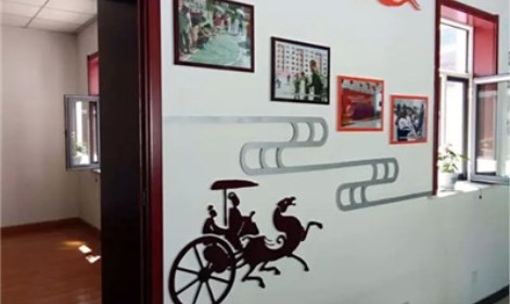公共文化墙展示